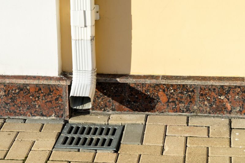 Subsurface Gutter Drainage